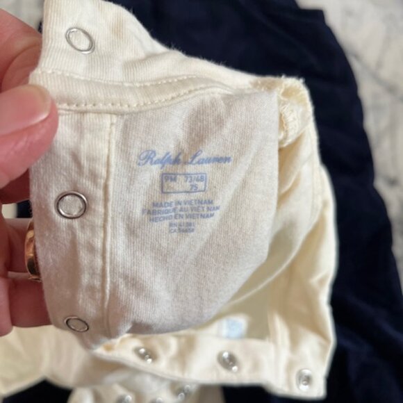 Polo by Ralph Lauren baby corduroy Overalls with one piece - Picture 7 of 10